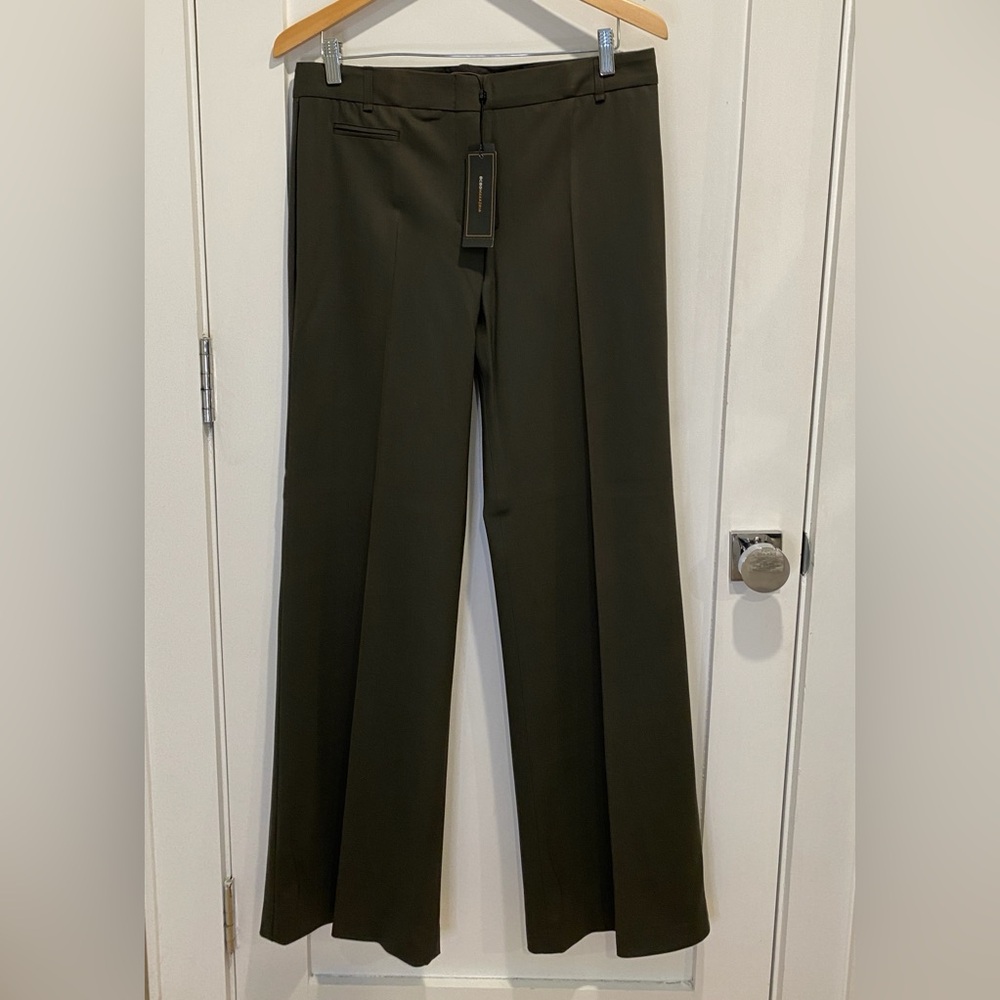 NWT NEW BCBG MAXAZRIA Camilla Pants Trousers 8 Wool $208